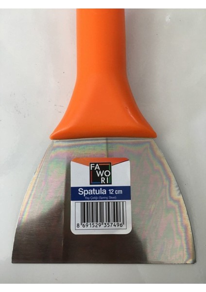 Turuncu Plastik Macun Spatula 12 Cm, Pratik ve Dayanıklı El Aleti modelleri