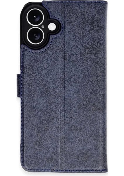 Newface Samsung Galaxy A16 5g Kılıf Trend S Plus Kapaklı Kılıf - Lacivert