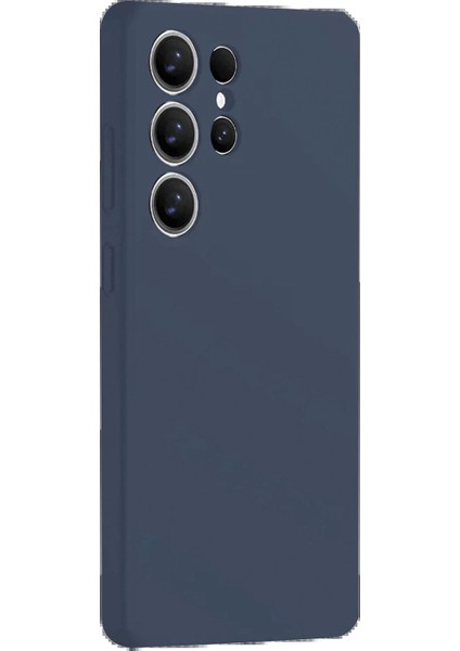 Newface Samsung Galaxy S25 Ultra Kılıf Nano Içi Kadife Silikon - Lacivert fiyatları
