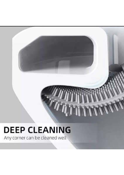 Bükülebilir Silikon Tuvalet Fırçası Seti, Pratik ve Temiz Kullanım fırsatları