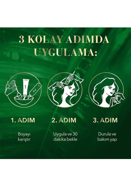 Naturals Koyu Nar Kızılı Saç Boyası 5.45 - Amonyaklı, Yoğun Renk ve Beyaz Kapatma Özelliği ile