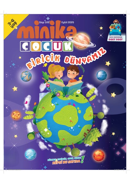 Minika Çocuk Dergi Aboneliği 1 Yıl (12 Sayı)