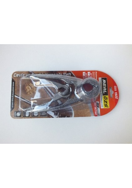 Çerez Kırıcı Seti, Pratik ve Dayanıklı, Elmadan Fındık ve Ceviz Kırma Aparatı