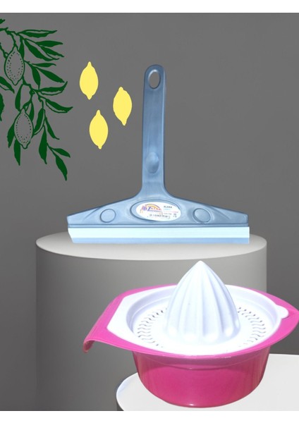 Cam ve Tezgah Için Limon Sıkacağı ve Çekpası Seti, Pratik Kullanım Sağlar modelleri