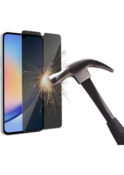 Samsung Galaxy A34 Uyumlu Kırılmaz Cam Privacy Hayalet Tam Kaplayan Ekran Koruyucu fiyatları