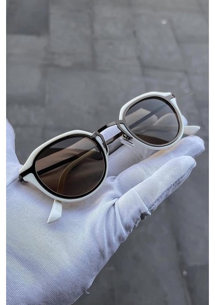 Oval Unisex Güneş Gözlük Metal Kasa modelleri