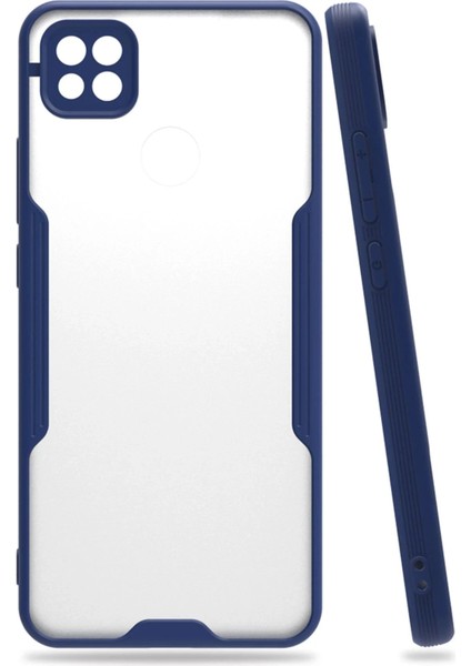 Newface Xiaomi Redmi 9c Kılıf Platin Silikon - Lacivert