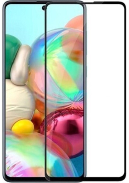 For Samsung Galaxy A71 Full Kaplayan 360 Cover Kırılmaz Cam