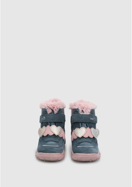 Pembe Deri Kız Çocuk Outdoor Bot modelleri