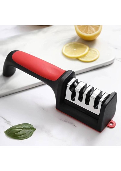 Pratik 4 Oluklu Dayanıklı Bıçak Bileme Aracı, Kolay Kullanım fiyatları