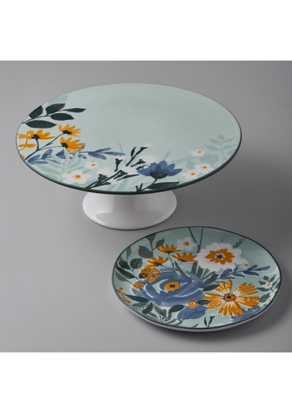 Floral 7 Parça Pasta Takımı fırsatları