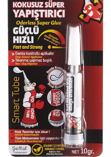 Süper Yapıştırıcı Kokusuz Çok Amaçlı Hızlı Kuruyan Şeffaf Renk Çabuk Donar Japon Yapıştırıcı 1 Adet