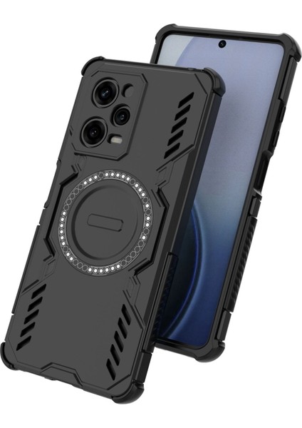 Xiaomi Redmi Note 12 Pro 5g Manyetik Telefon Kılıfı, Güçlü Manyetik Isı Dağıtıcı Telefon Kılıfı Kapağı Xiaomi Redmi Note 12 Pro 5g (Yurt Dışından) indirimleri