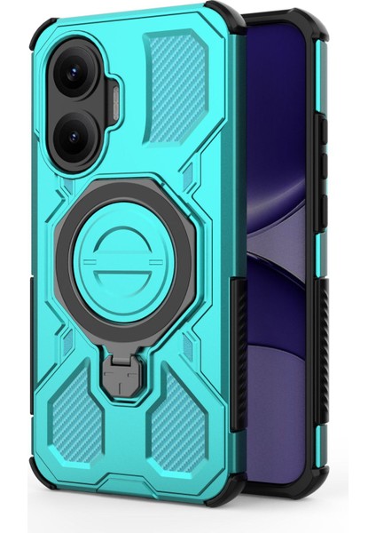 Xiaomi Redmi Turbo 4 Pro/Xiaomi Poco F7 Manyetik Telefon Kılıfı, Askeri Düşme Korumalı MagSafe Telefon Kılıfı Kapağı Xiaomi Redmi Turbo 4 Pro/Xiaomi Poco F7 (Yurt Dışından)