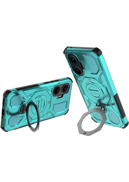 Xiaomi Redmi Turbo 4 Pro/Xiaomi Poco F7 Manyetik Telefon Kılıfı, Askeri Düşme Korumalı MagSafe Telefon Kılıfı Kapağı Xiaomi Redmi Turbo 4 Pro/Xiaomi Poco F7 (Yurt Dışından) modelleri