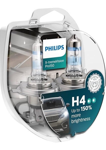 X-treme Vision H4 % 150 Fazla Işık Ampül Seti 12342XVPS2