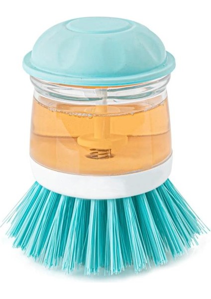 Deterjan Hazneli Bulaşık Fırçası ve 3’lü Temizlik Bezi Seti, Basmalı Yıkama Fırçası + 3 Adet Bez fiyatları