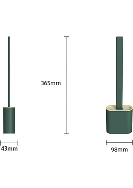 Beyaz Duvara Monte Kapaklı Askılı Tuvalet Fırçası Seti indirimleri