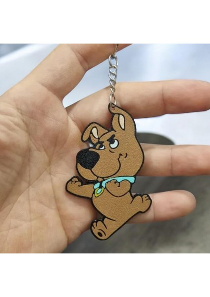 Scrappy Doo Sevimli Figür Karakter Anahtarlık
