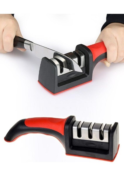 Elmas Uçlu Profesyonel Bıçak Bileme Aleti ve Mutfak Makası Seti fiyatları