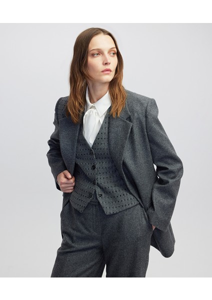 Cutout Detaylı Yelek IW6250007012036