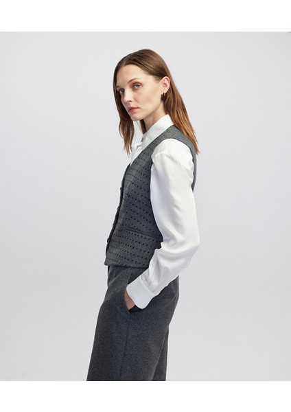 Cutout Detaylı Yelek IW6250007012036 fırsatları