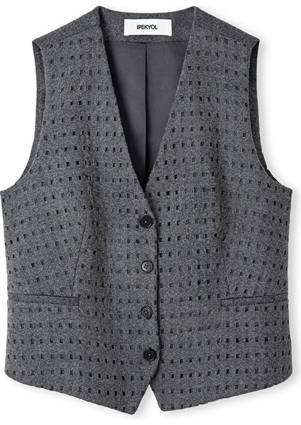 Cutout Detaylı Yelek IW6250007012036 indirimleri