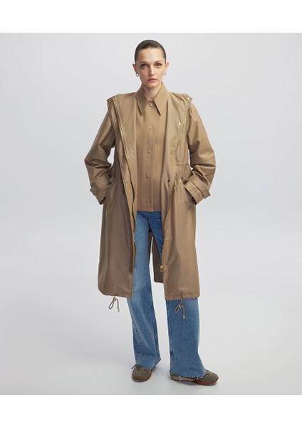 Çift Parça Görünüm Pardösü IW6250011023027