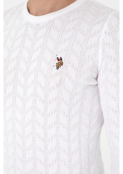 Erkek Beyaz Kazak /Triko 50288883-VR013