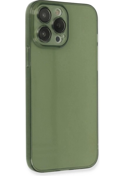 Newface iPhone 13 Pro Kılıf Fly Lens Silikon - Yeşil fiyatları