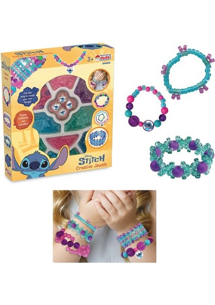 Stitch Tekli Kutu Takı Seti