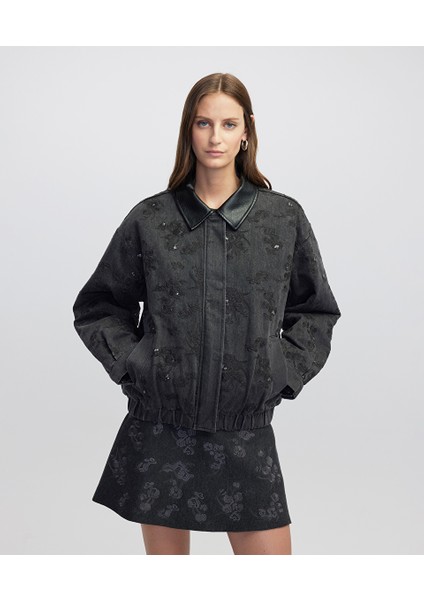 Kontrast Yaka Payetli Mont IW6250012027036 fiyatları