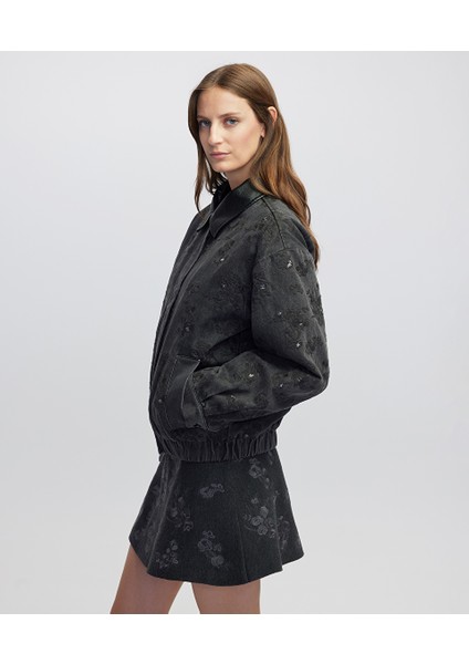 Kontrast Yaka Payetli Mont IW6250012027036 modelleri