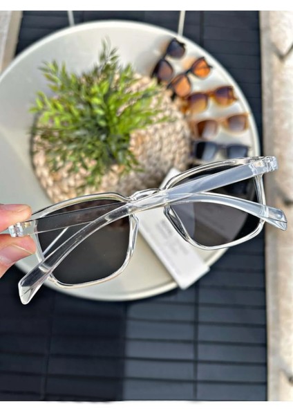 Güneş Gözlüğü Erkek & Kadın UV400 Cam Siyah-Şeffaf modelleri