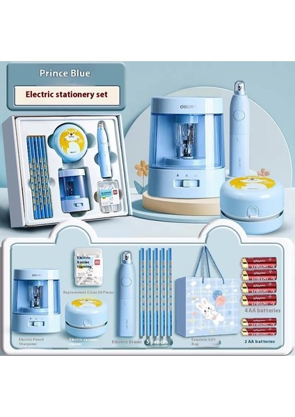 Okula Başlarken Süper Set! Deli Çocuk Kırtasiye Seti - Ilkokul Öğrencileri Için Mükemmel Hediye (Kız/erkek) (Yurt Dışından)