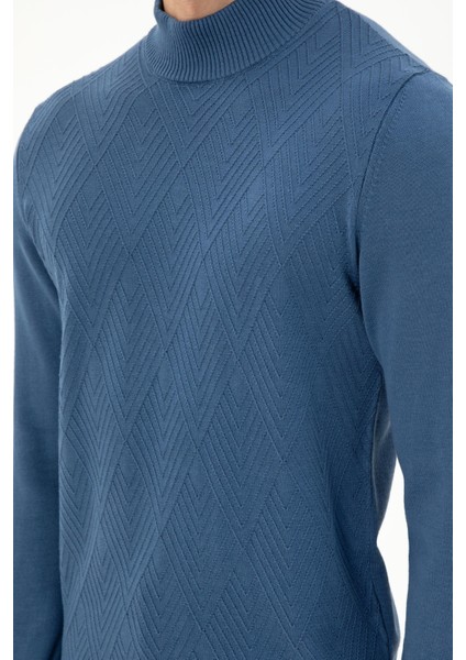 Erkek Koyu Mavi Kazak /Triko 50297038-VR032