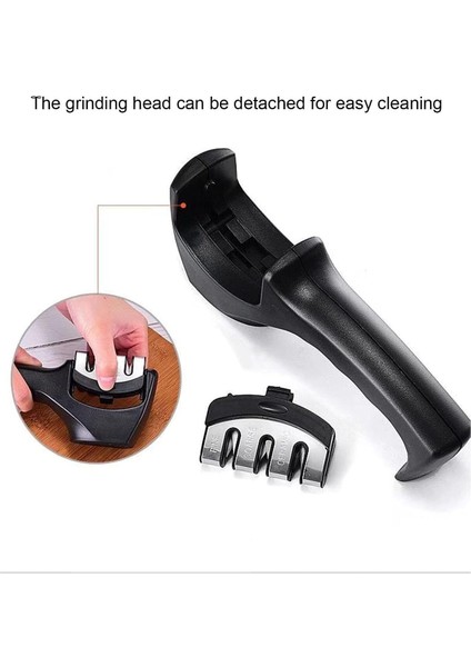 Çok Aşamalı Ayaklı Bıçak Bileme Aracı, Pratik ve Etkili Keskinleştirme Sağlar. indirimleri