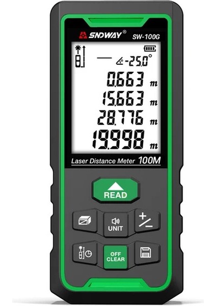 SW-100G Lazer Mesafe Ölçer
