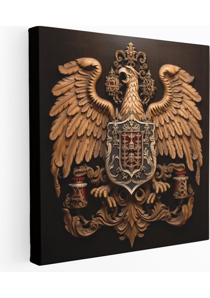 Rönesans Armalı Duvar Dekorasyonu - Rönesans Ev Dekorasyonu Ahşap Oymacılık Detaylarda Ince Işçilik