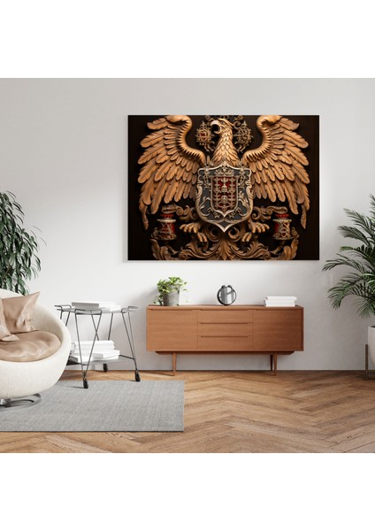 Rönesans Armalı Duvar Dekorasyonu - Rönesans Ev Dekorasyonu Ahşap Oymacılık Detaylarda Ince Işçilik modelleri