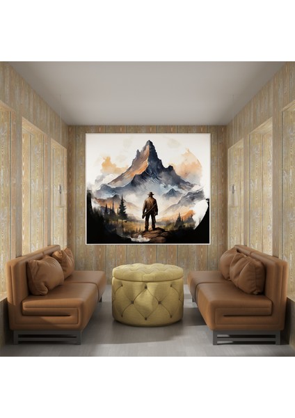 Dağlı Kovboy Kanvas Tablo fiyatları