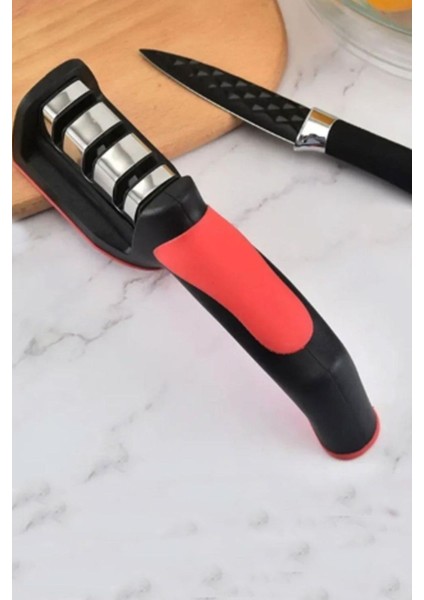 Çok Fonksiyonlu Mutfak Makası ve 3 Kademeli Bileyici Seti indirimleri