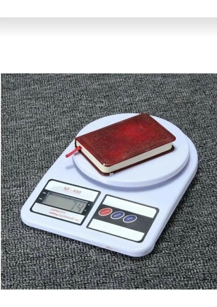 Dijital Hassas Terazi 10 Kg, LCD Ekran, Mutfak Için Güvenilir ve Kullanışlı Ölçüm Aracı