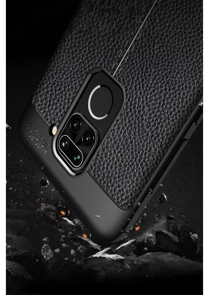 Newface Xiaomi Redmi Note 9 Kılıf Auto Focus Kapak - Lacivert fırsatları