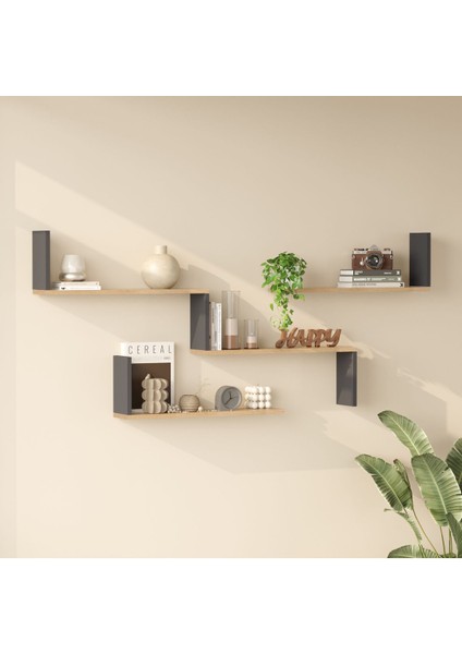 Shelf 28 Duvar Rafı Sepet-Antrasit WL28-SA fiyatları