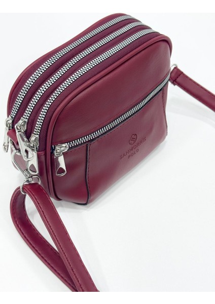 Kadın Suni Deri Ayarlanabilir Çapraz Askılı 4 Gözlü Omuz Çantası fiyatları