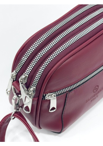 Kadın Suni Deri Ayarlanabilir Çapraz Askılı 4 Gözlü Omuz Çantası fırsatları