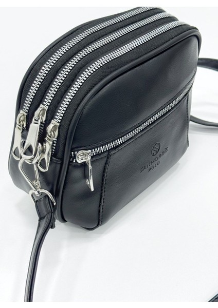 Kadın Suni Deri Ayarlanabilir Çapraz Askılı 4 Gözlü Omuz Çantası fiyatları