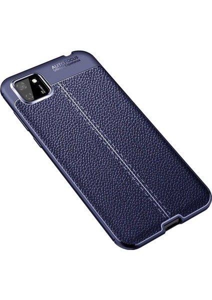Newface Huawei Y5P Kılıf Auto Focus Kapak - Lacivert fiyatları