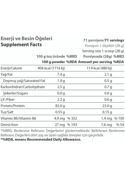 Vmax Protein Tozu - 2000 gr, Çikolata Aromalı, Türkiye'de Üretilmiştir, Yetişkin Sporcular İçin Vitamin ve Mineral Destekli modelleri